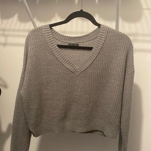 Grey wild fable sweater